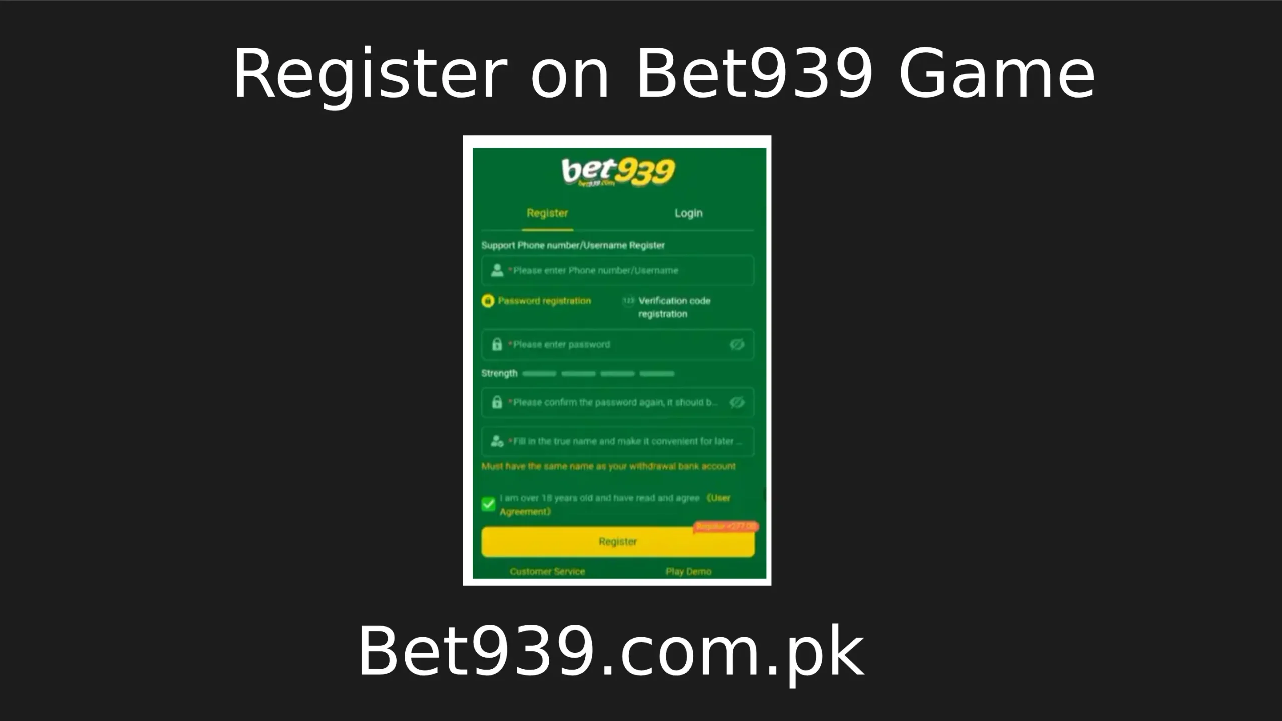 Register on Win Rupees Game (12)